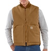 Carhartt Men's V01 Relaxed Fit Firm Duck Insulated Rib Collar Vest