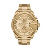 Men's Chronograph Mega Chief Gold-Tone Stainless Steel Bracelet Watch 59x51mm 