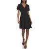 Tommy Hilfiger Womens Pleated Fit & Flare Dress