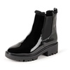 The Drop Women's Campbell Sherpa Chelsea Boot