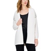 Anne Klein Womens Embellished Knit Cardigan Sweater