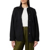 The Drop Women's Pilar Long Denim Shirt Jacket