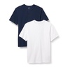 Amazon Essentials Men's Slim-Fit Short-Sleeve Pique Henley Shirt, Pack of 2