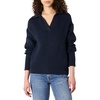Amazon Essentials Women's Regular-Fit Midweight Cotton Polo Pullover Sweater
