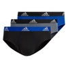 adidas Men's Stretch Cotton Brief Underwear (3-Pack)