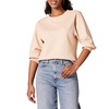 Amazon Essentials Women's Fleece Sleeve Detail Crewneck Sweatshirt