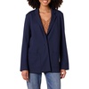 Amazon Essentials Women's Relaxed-Fit Soft Ponte Blazer