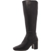 toronto womens zip up slip on knee-high boots