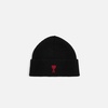 Black Wool Ami de Coeur Beanie