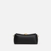Black Leather Carrousel Bag