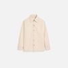 Beige Cotton Ami de Coeur Overshirt