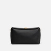 Black Leather Large Carrousel Bag
