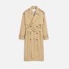 Beige Wool Trench Coat