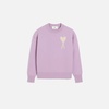 Purple Wool Ami de Coeur Sweater