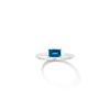 Birthstone Baguette Ring
