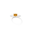 Birthstone Baguette Ring