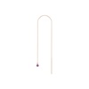 Birthstone Ear Chain Threader