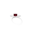 Birthstone Baguette Ring