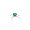 Birthstone Baguette Ring