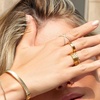 Triple Row Ring