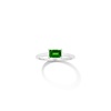 Birthstone Baguette Ring