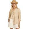 Layer Up Long-Sleeve Woven Top - Women's