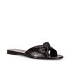 Saint Laurent Leather Slides Women