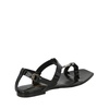 Saint Laurent Cassandra Logo Leather Sandals Women
