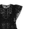 Lace-up Mini Dress