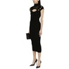 Balmain Knitted Sheath Dress Women
