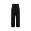 Salvatore Ferragamo Silk And Linen Pants Women