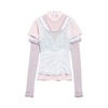 Women's Layered Top in Multicolored
