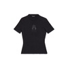 Women's Burning Unity T-shirt Fitted in Black