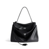 Large Rodeo smooth leather shoulder  bag