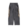 Men's Tacky Gold Baggy Sweatpants in Black