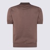 Altea Brown Cotton Polo Shirt