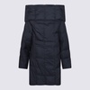Add Dark Blue Down Jacket