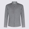 Altea Blue Denim Linen Shirt