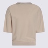 Antonelli Beige Linen T-Shirt