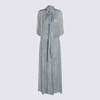 Blumarine Light Blue Maxi Dress