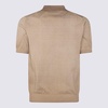 Altea Beige Cotton Polo Shirt