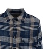 Etro Overshirt In Cotton And Linen Knit Navy Blue