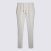 Altea White Linen Pants