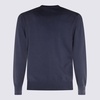 Altea Blue Cotton Knitwear