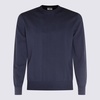 Altea Blue Cotton Knitwear