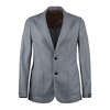 Barba Powder Blue Jacket In Wool Cashmere Blend