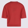 Antonelli Red Linen T-Shirt