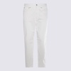 Altea White Cotton Denim Jeans