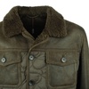 Etro Jacket With Dark Green Faux Fur Collar