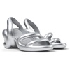 Silver Sandals for Men.